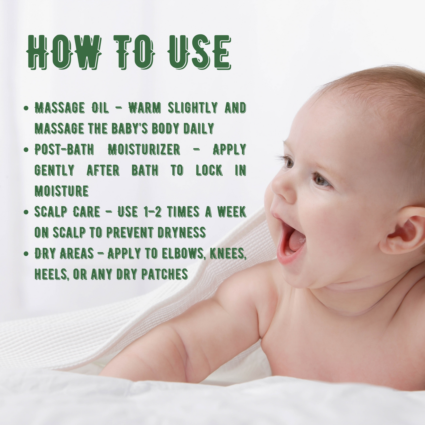 Guti Baby Oil (Pure Chulli)-Massage • Dry Skin • Mosquito/Insect Bite Relief • Everyday Care