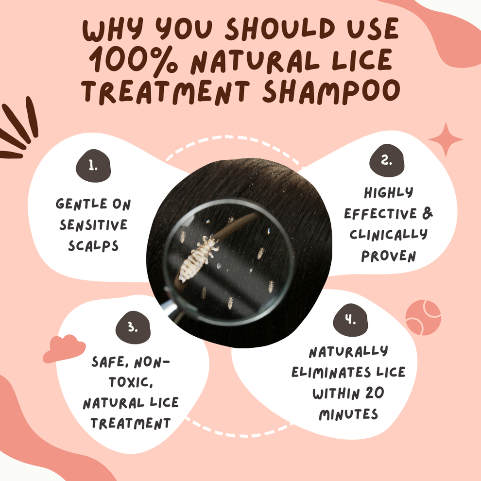 Natural LICE KILLER + SCALP PROTECTOR SHAMPOO