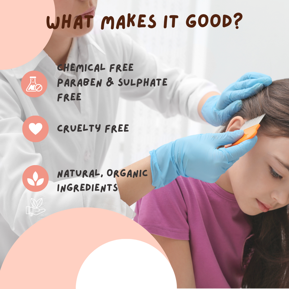 Natural LICE KILLER + SCALP PROTECTOR SHAMPOO