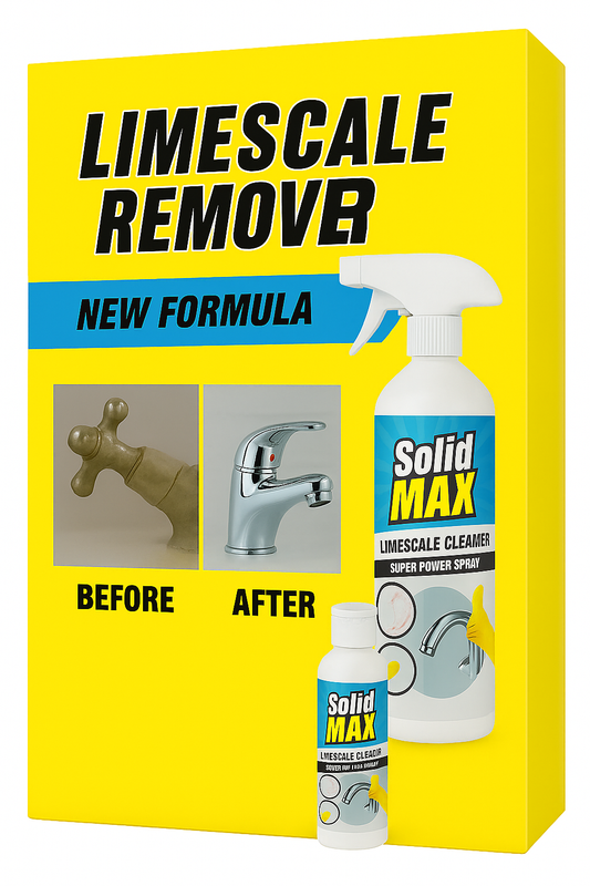 SolidMax – Limescale Remover & Protector (Lasts 6 Months to 1 Year)