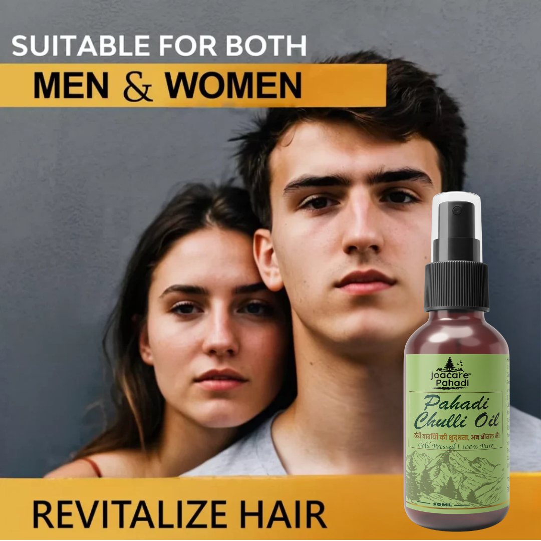 Kesh-Chulli Hair Regrowth Oil Mixed with Bhringraj, Rosemary