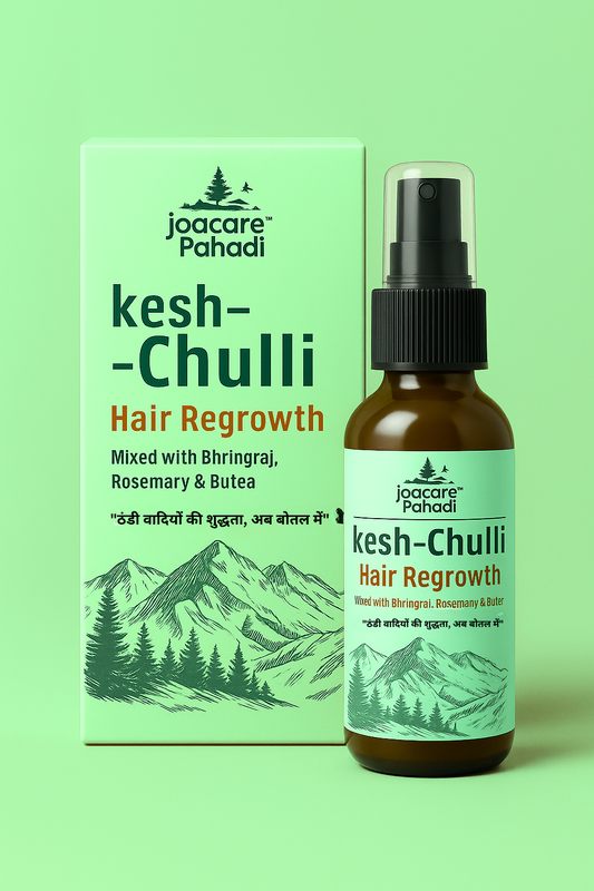 Kesh-Chulli Hair Regrowth Oil Mixed with Bhringraj, Rosemary